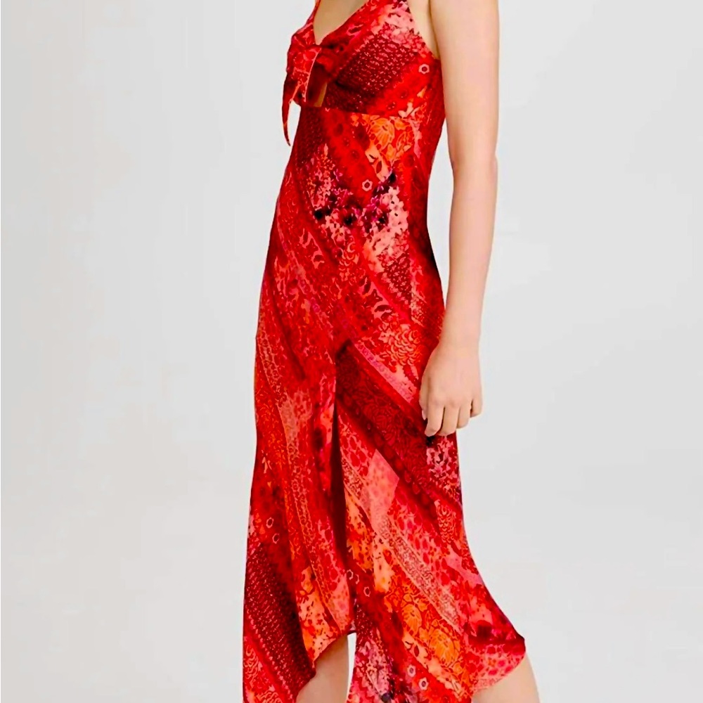 Alice and Olivia Asymmetrical slip Mid dress - new with tags!